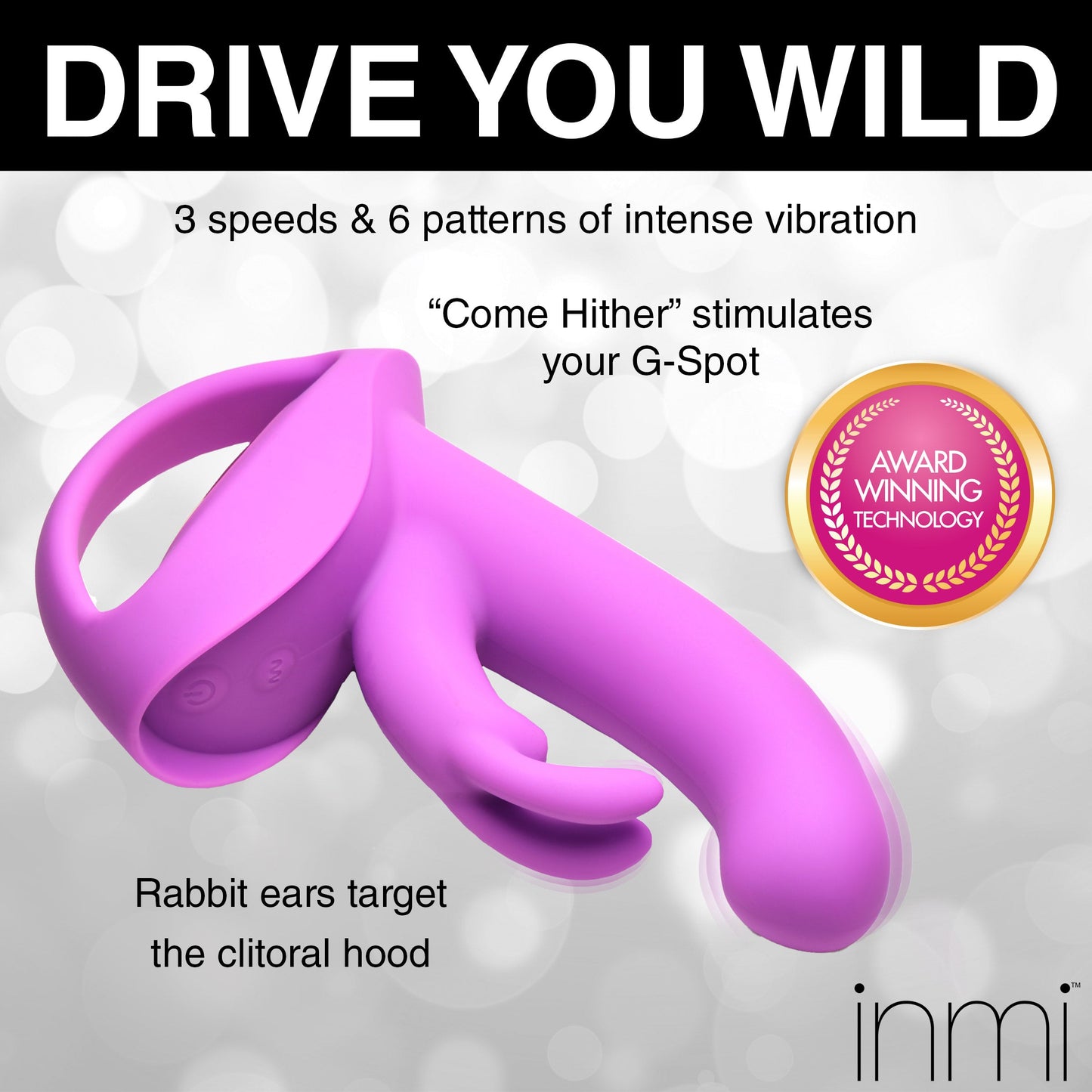 10X Come-Hither Rocker Come Hither Silicone Vibrator