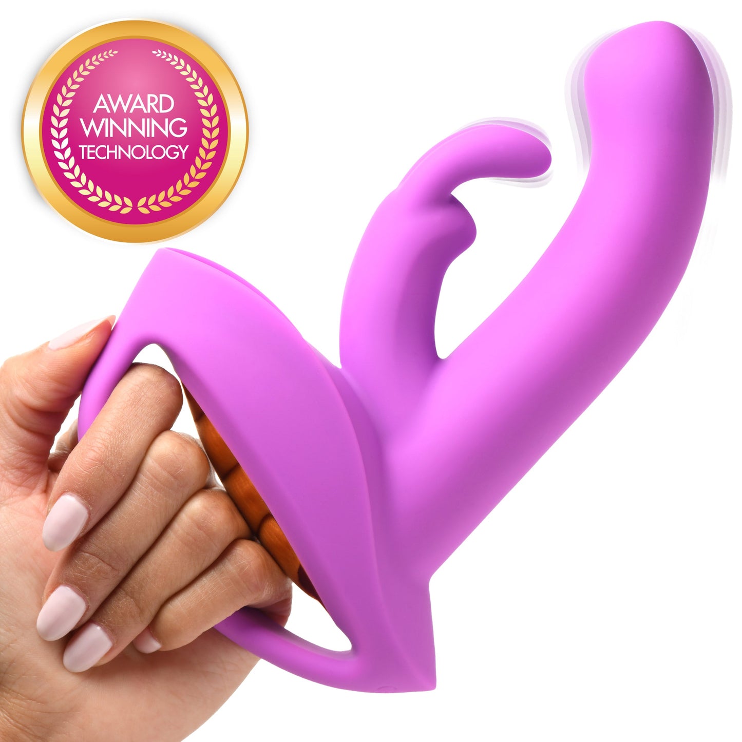 10X Come-Hither Rocker Come Hither Silicone Vibrator