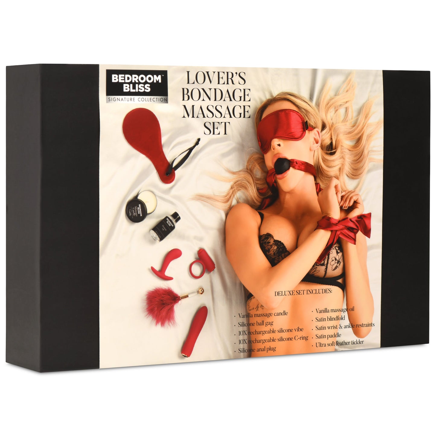 Lover's Bondage Massage Set